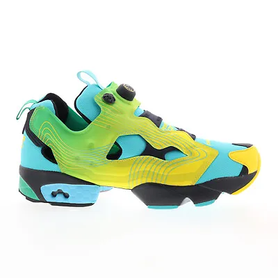 Reebok Instapump Fury FY0825 Mens Blue Mesh Lifestyle Sneakers Shoes 13 • $89.99