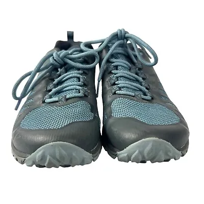 Merrell Women's Siren Edge Q2 Hiking Shoes In Gray Bluestone J65410 Size 7 • $16.49