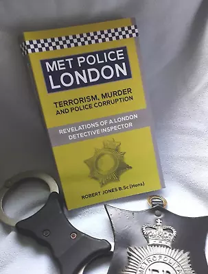 Met Police London. Terrorism Murder & Police Corruption. Author D.I. Bob Jones. • £6.30