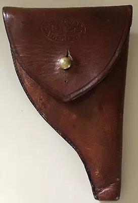 Rare Vintage J. Edmonds Tooled Leather Hand Gun Holster Saddler From Australia • $45