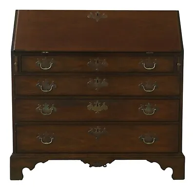 L50418EC: KITTINGER CW 1 1/2 Colonial Williamsburg Mahogany Desk • $2895
