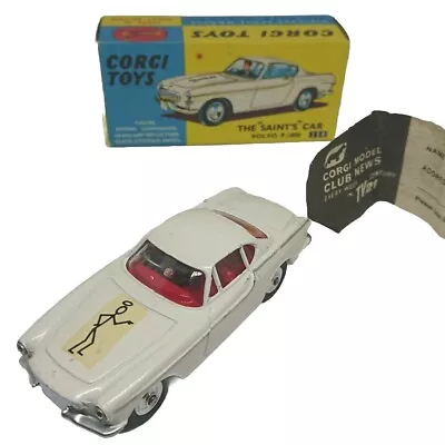 Corgi Toys 258 The Saint's Volvo P 1800    ''original'' • £100