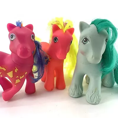 Vintage My Little Pony G1 1987 Rockin Beats Sweet Celebrations Notes Lot Of 3 • $44.97