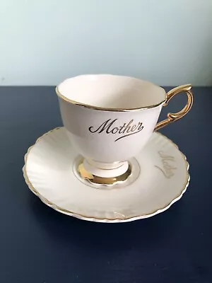 £14.99 • Buy James Kent Old Foley Fine Staffordshire Earthenware 'Mother' Cup & Saucer