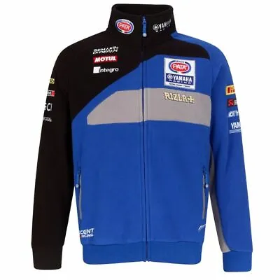Official Pata Yamaha Racing Team Fleece Jacket  -  19YAMWSBK-R-AF1 • £54.99
