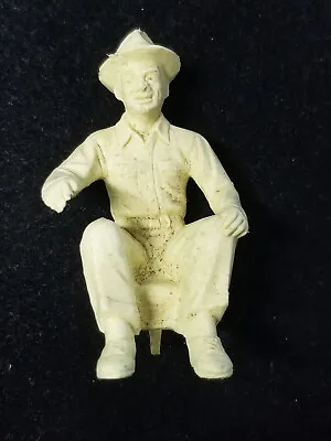 Vintage Marx Tractor Driver Climbing Sparking Tin Litho Wind Up Toy #5 With Peg • $20