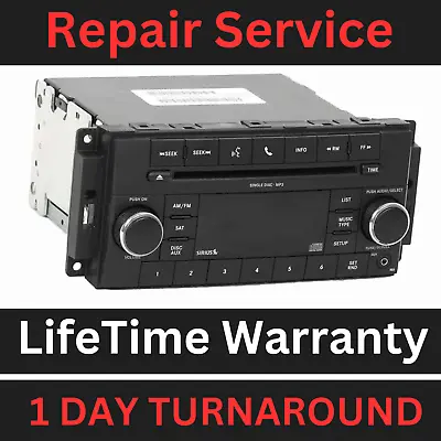 2007-2017 CHRYSLER JEEP DODGE Grand Caravan ACM Radio: Mail-in Repair Service • $149.99