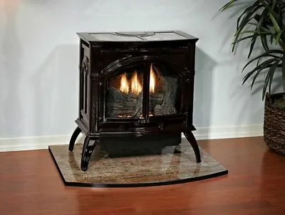 Empire Matte Black Finish NG Cast Iron Stove Vent Free VFD30CC70FN • $2505