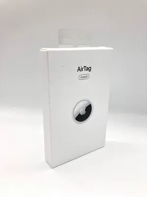 Original Apple AirTag Bluetooth Tracker (MX542ZM/A) 4 Pack - Brand New • £109.99