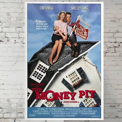 The Money Pit Movie Poster Tom Hanks Shelley Long - 11x17  Wall Art Gift • $14.90