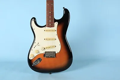 Fernandes Strat Left Hand Lefty Electric Guitar Tobacco Burst - MIJ Japan • $899