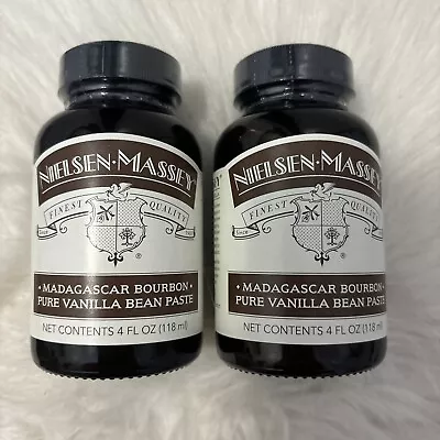 2 Nielsen-Massey Madagascar Bourbon Pure Vanilla Bean Paste 8/2026 Sealed New • $37