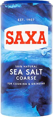 Saxa Sea Salt Coarse 350 G • £3.66