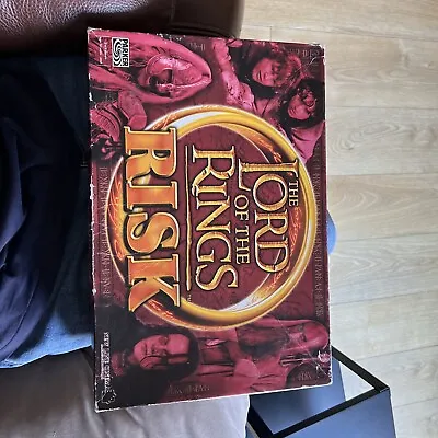 Lord Of The Rings RISK Board Game  2002 Hasbro • £12