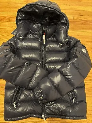 Authentic Moncler Jacket Bady  Kids 14Y Navy • $299