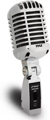 Pyle Classic Retro Dynamic Vocal Microphone - Old Vintage Style With XLR Cable • $61.99