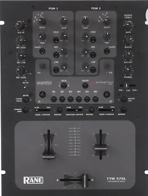 Rane TTM57SL Serato Performance DJ Mixer *No Fader* • $250