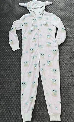 Munki Munki + Star Wars Slumber Grogu Womens L Pajamas Union Suit Mandalorian • $24