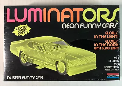 Monogram 1/32 Vintage Sealed Neon Duster Funny Car Model Kit 1991 Luminators • $38