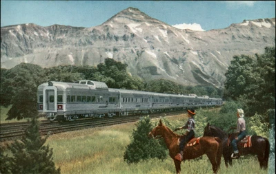 $4.97 • Buy Denver Zephyr Train ~ Chicago To Colorado Springs ~ Burlington Route ~ Postcard