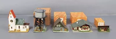 Faller Vintage HO Assorted Buildings: 144 227 235 287 & 292 [5] • $51.26