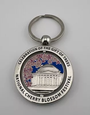 Washington DC Souvenir Keychain Capital  Cherry Blossom Festival Special Edition • $12.95