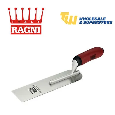 Ragni 10 1/2 X 3-Inch Soft Grip Handle Plastering Pipe Trowel Silver RAG110PTSG • £12.99