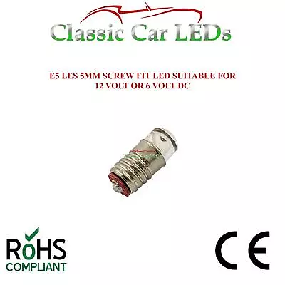Green Austin Mini & Morris Minor 1000 Traveller Indicator Stalk LED Bulb E5 12v • £3.19