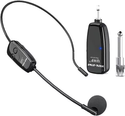 £35.99 • Buy Vocal-Star Wireless Headset Microphone For Singing, Speeches, Karaoke, Speakers