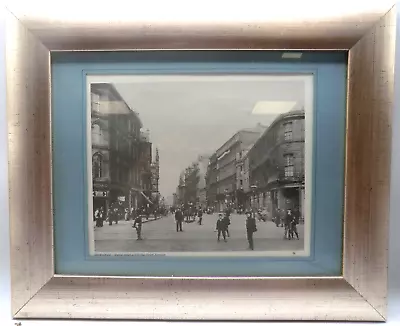 FRAMED PRINT OF EDWARDIAN BRADFORD   Market Street And Bridge Street • £9.99