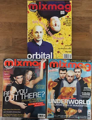 MIXMAG Magazines X3 - In Excellent Condition - FREE POSTAGE! • £10.99