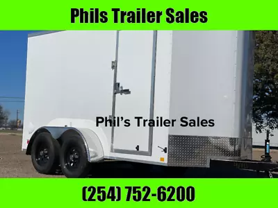 $500 • Buy 2023 Continental Cargo NEW 6X12 V-NOSE ENCLOSED CARGO TRAILER 12.00