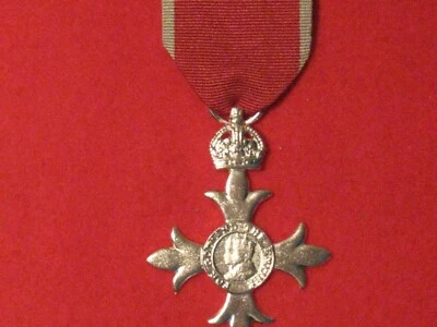 £11.50 • Buy Full Size Mbe Civil Medal Museum Copy Medal With Ribbon