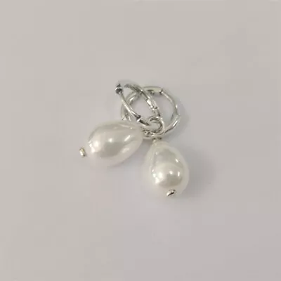 Pearl  Earrings Pandora Silver Earrings • £28