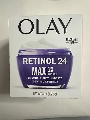 Olay Regenerist Retinol 24 MAX Night Cream Face Moisturizer 1.7oz FF • $19.99