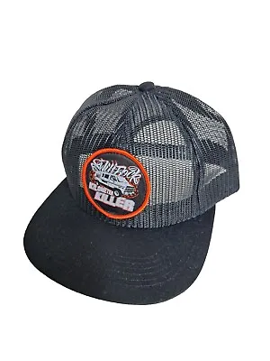 Swift Rock US Van Car V8 Full Mesh Trucker Snapback Cap • £17.14