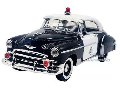 1950 Chevrolet Bel Air Police 1/24 Diecast Model Car By Motormax 76931 • $23.99