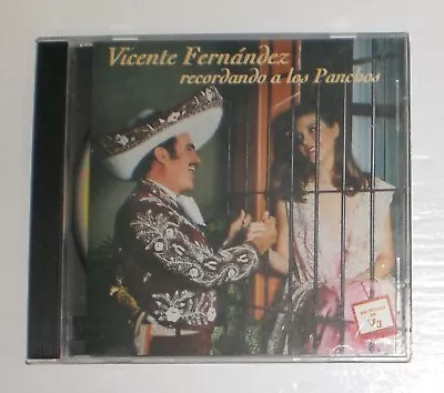Vicente Fernandez Recordando A Los Panchos - Latin - Music Audio Cd • $4.38