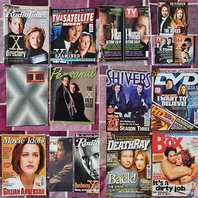 David Duchovny & Gillian Anderson The X-Files Magazine Lot X 16 Issues Bundle • £9.99