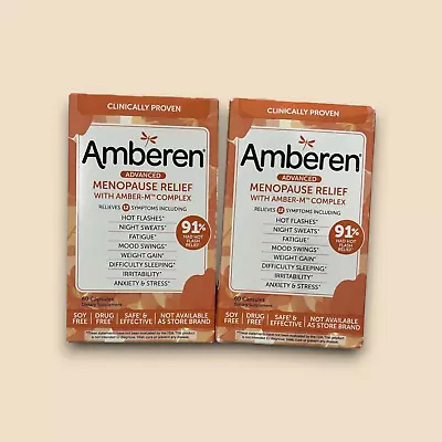 Amberen Multi-Symptom Menopause Relief 2Pack 120 Capsules Freeshipping • $48.70