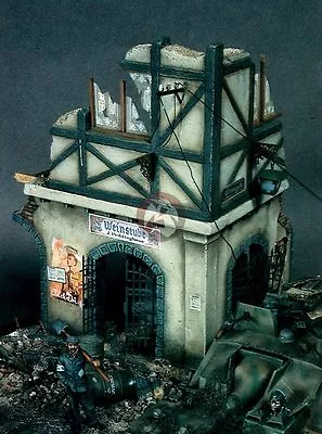 Verlinden 1/35 German Village Building Ruin Section WWII Diorama 105 (MDA 35010) • $63.71