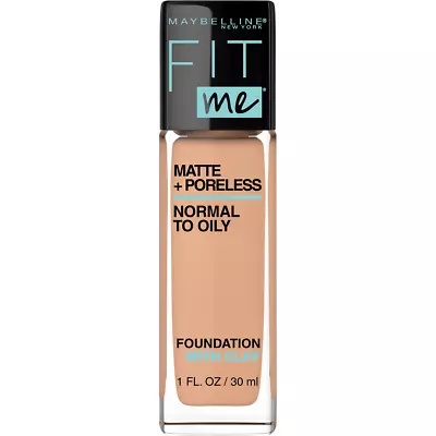 Maybelline Fit Me Matte + Poreless Liquid Foundation  Natural Buff 1 Fl. Oz. • $6.90