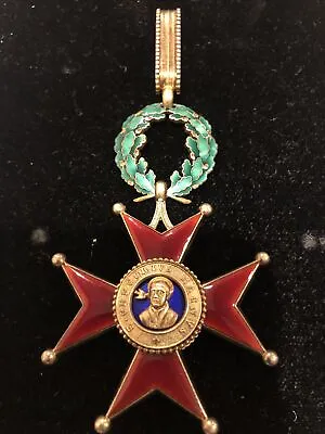 Vatican.Order Of Saint Gregory Commander Neck Badge Silver Enamel 104mm X W 49mm • $650