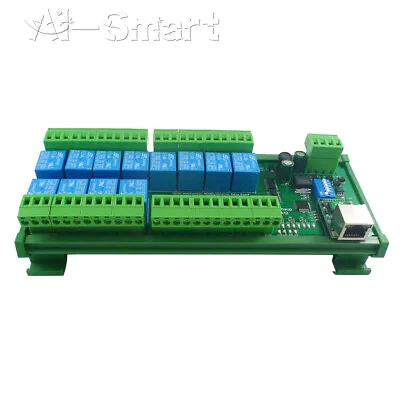 £51.59 • Buy Ethernet RS485 Relay Module Modbus RTU Network Controller Switch Expansion Board