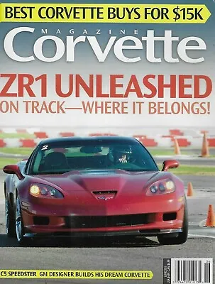 Corvette Magazine ZR1 C5 Speedster Callaway Twin Turbo C4 1966 Big Block 2011 • $13.45