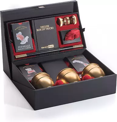 Marvin's Magic - Deluxe Box Of Tricks | Executive Set Of Magic Tricks | Magic | • £121.78