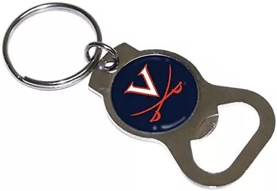 University Of Virginia Cavaliers Premium Solid Metal Bottle Opener Keychain... • $7.90