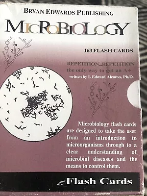 Microbiology Flash Cards • $20