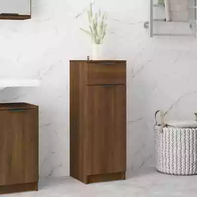 Bathroom Cabinet Engineered Wood Vanity Unit Cupboard Multi Colours VidaXL • £40.99