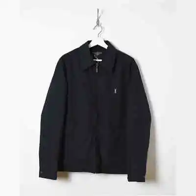 Yves Saint Laurent YSL Padded Harrington Jacket | Black (XL) • £140